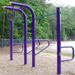 Outdoor Fitness Equipment Trail Course Park Playground Military Uneven Bars